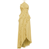 Vestido de Noche con Pliegues