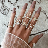 Conjunto exclusivo premium de 8 a 12 anillos