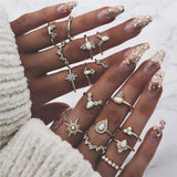 Conjunto exclusivo premium de 8 a 12 anillos
