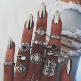 Conjunto exclusivo premium de 8 a 12 anillos