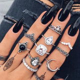 Conjunto exclusivo premium de 8 a 12 anillos