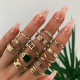 Conjunto exclusivo premium de 8 a 12 anillos