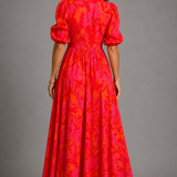 Irati | Vestido Largo Fluido con Escote en V