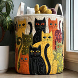 Carnaval de Gatos - Cesta de Almacenaje Acolchada