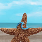 Anillo Mar en ópalo y plata
