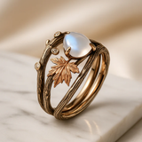 Anillo con Luna Natural