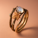 Anillo con Luna Natural