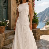 Hortensia | Vestido Maxi Bordado