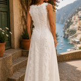 Hortensia | Vestido Maxi Bordado