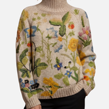 Andrea – Jersey de Cuello Alto Artístico