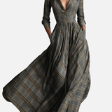 Eva | Vestido largo contemporáneo