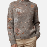 Teresa – Jersey de Cuello Alto Artístico