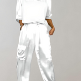 Alicia |  Conjunto de Lounge Cargo Suave como la Seda