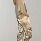 Alicia |  Conjunto de Lounge Cargo Suave como la Seda