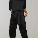 Alicia |  Conjunto de Lounge Cargo Suave como la Seda