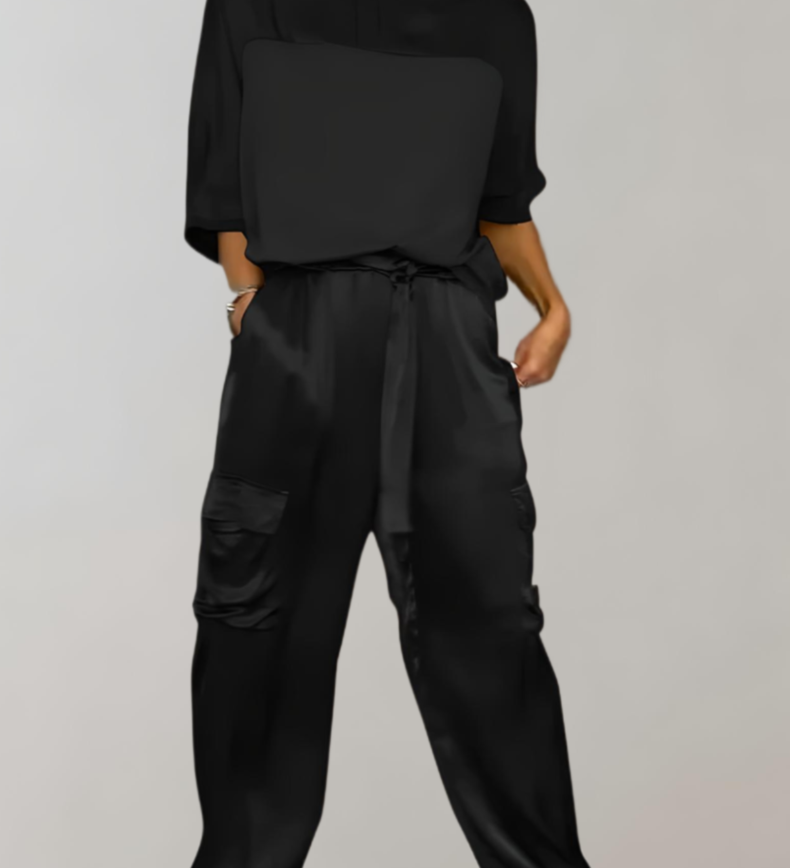 Alicia – Conjunto Cargo Sedoso de Estar por Casa