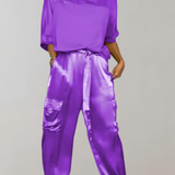 Alicia |  Conjunto de Lounge Cargo Suave como la Seda