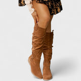 Lina – Botas de ante cómodas