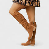 Lina – Botas de ante cómodas