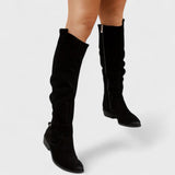 Lina – Botas de ante cómodas