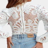 Blusa de Encaje Solsticea
