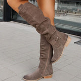Lina - Botas de ante cómodas y cálidas para mujeres