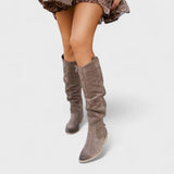 Lina – Botas de ante cómodas