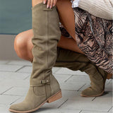 Lina - Botas de ante cómodas y cálidas para mujeres