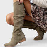 Lina – Botas de ante cómodas