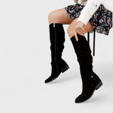 Lina – Botas de ante cómodas