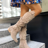 Lina - Botas de ante cómodas y cálidas para mujeres