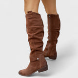 Lina – Botas de ante cómodas