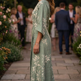Graciela | Vestido Floral de Cintura Alta