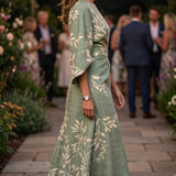 Graciela | Vestido Floral de Cintura Alta