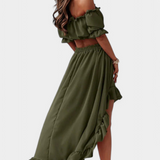 Katja | Conjunto de 2 piezas Off-Shoulder