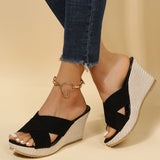 Carla – Sandalias de cuña cómodas