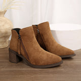 Alicia - Botines de ante