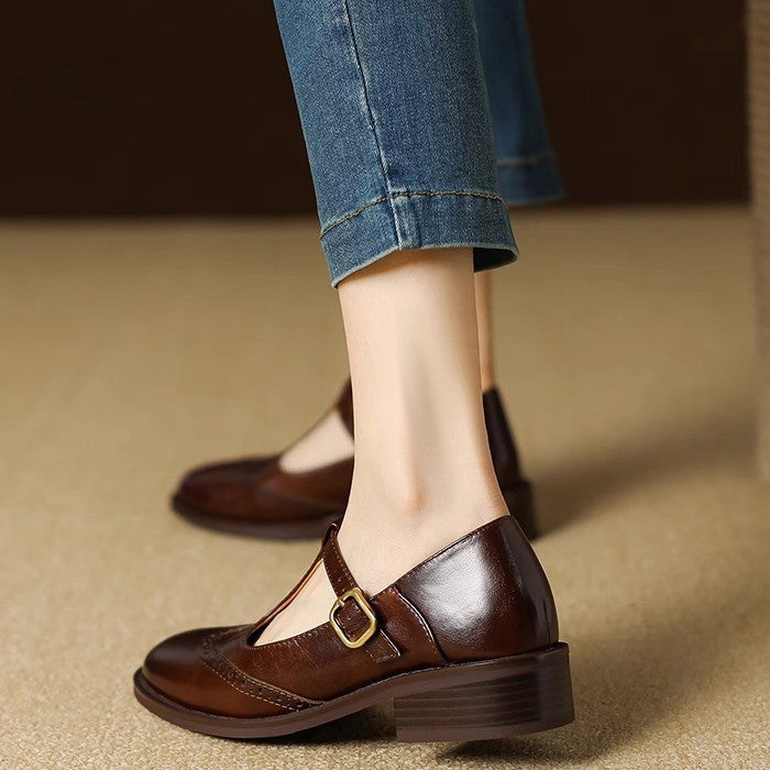 Amelie – Zapatos de pulsera clásicos para mujer