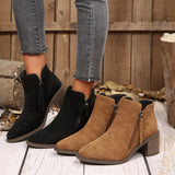 Alicia - Botines de ante