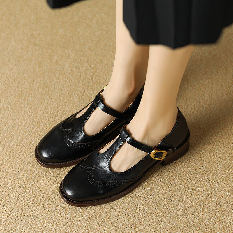 Amelie – Zapatos de pulsera clásicos para mujer