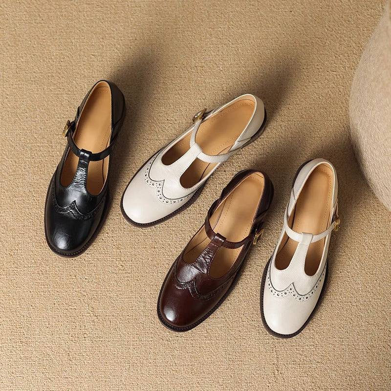 Amelie – Zapatos de pulsera clásicos para mujer