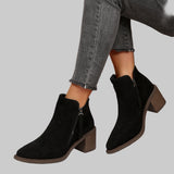 Alicia - Botines de ante