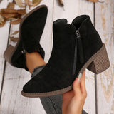 Alicia - Botines de ante
