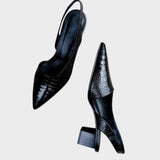 Mirela | Tacones de Piel