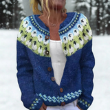 Elsa – Cárdigan de Punto Cozy de Invierno
