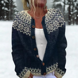 Estelle – Cárdigan de Punto Cozy de Invierno