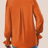 Mira - Blusa Elegante con Escote en V