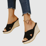 Nives - Elegantes sandalias con cuña