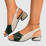 Sissy - Sandalias cómodas de piel