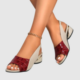 Sissy - Sandalias cómodas de piel